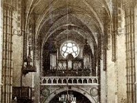 Crkva sv. Franje Asiškoga na Opatovini 1902. godine, interijer